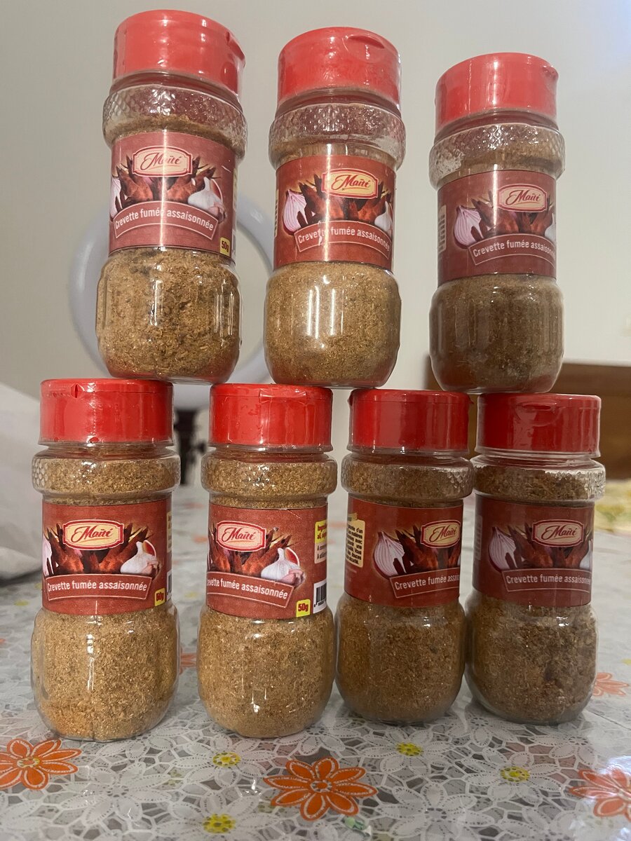 Crevette fumées assaisonnée