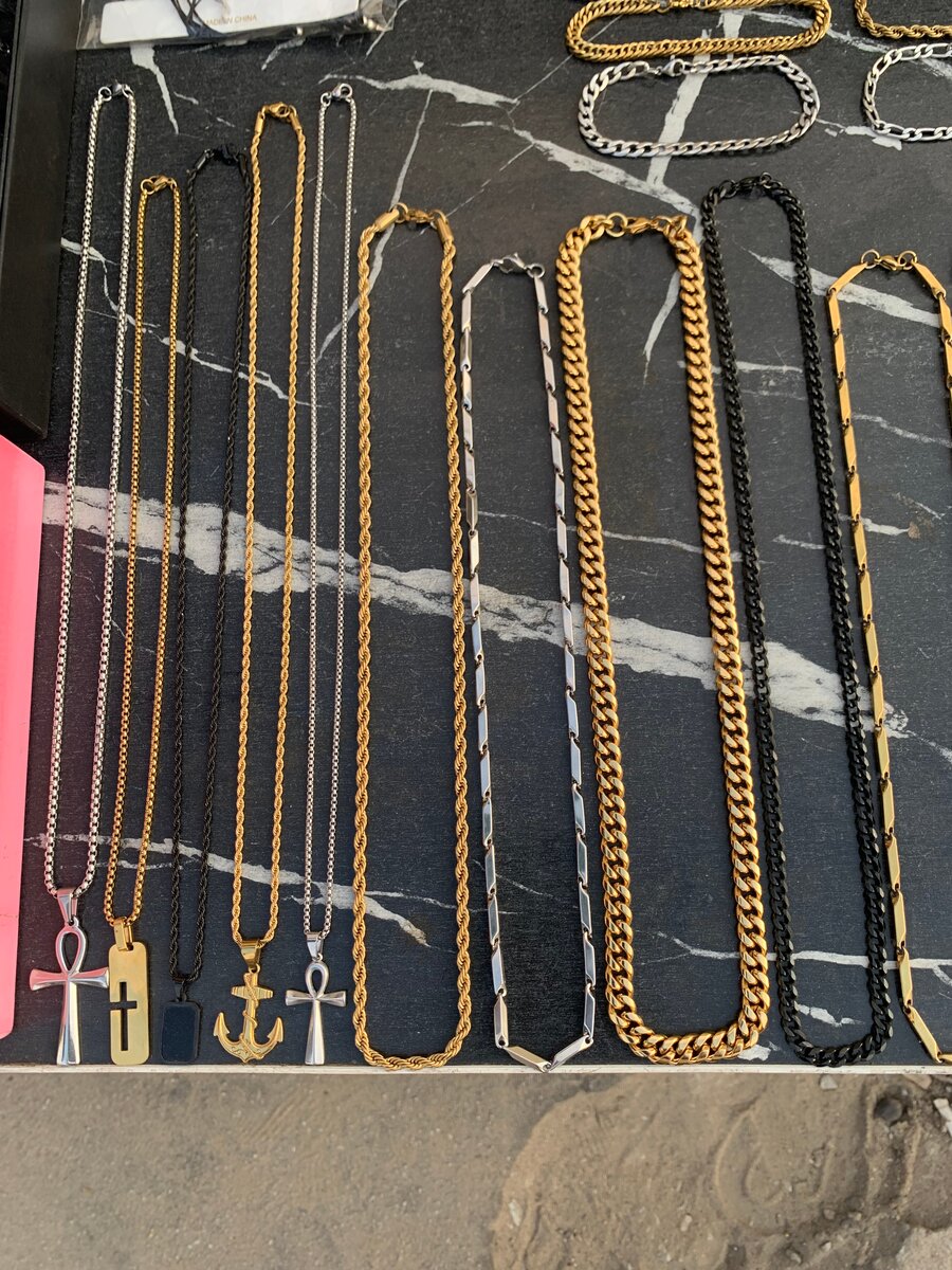 Chaînes en acier inoxydable