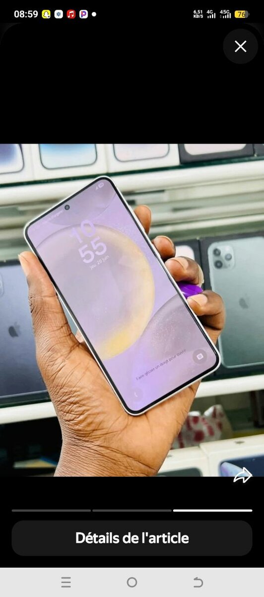 Smartphone Android Moderne