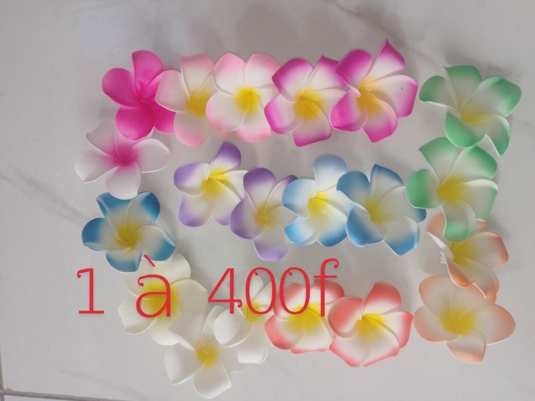 Pinces en fleurs pour cheveux