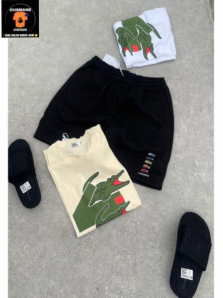 Ensemble T-shirt et Short Été