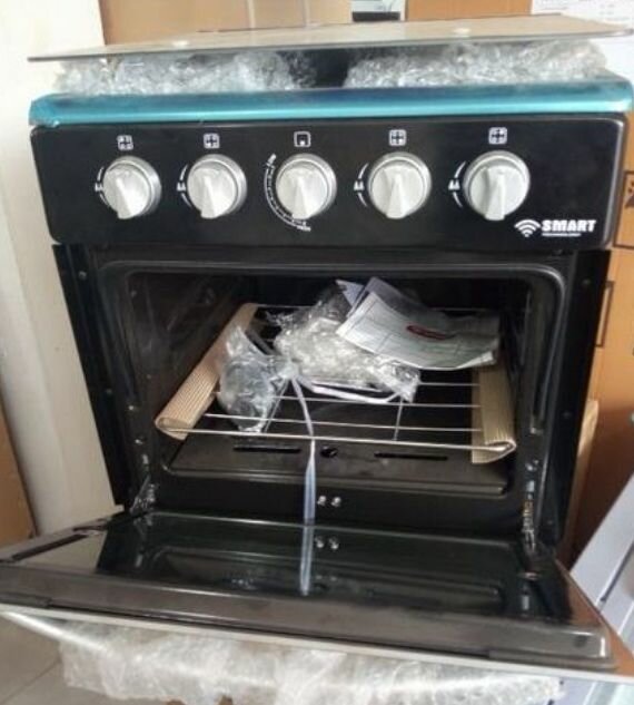 Mini gazinière smart technology 4 feux avec four