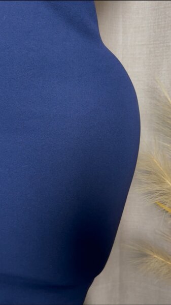 Robe bleu élégante