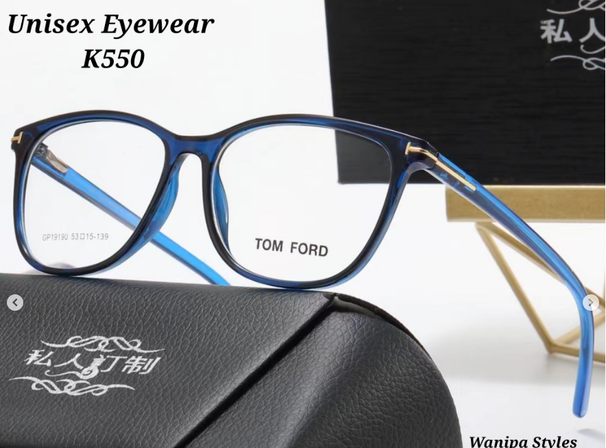 Men's and Women's Eyewear Tom Ford blue 
