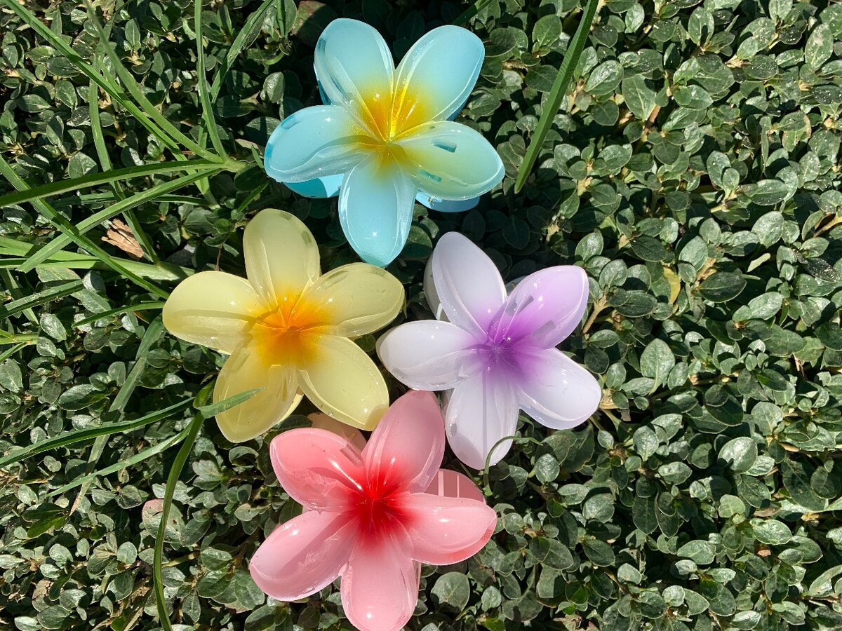 Flower Hair Clips