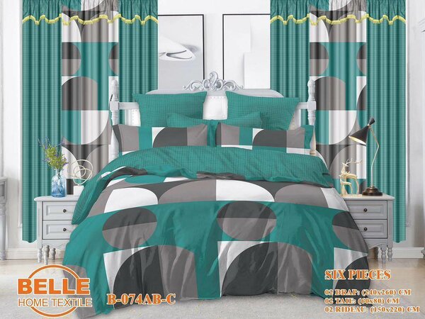 Drap et rideaux (6pieces)