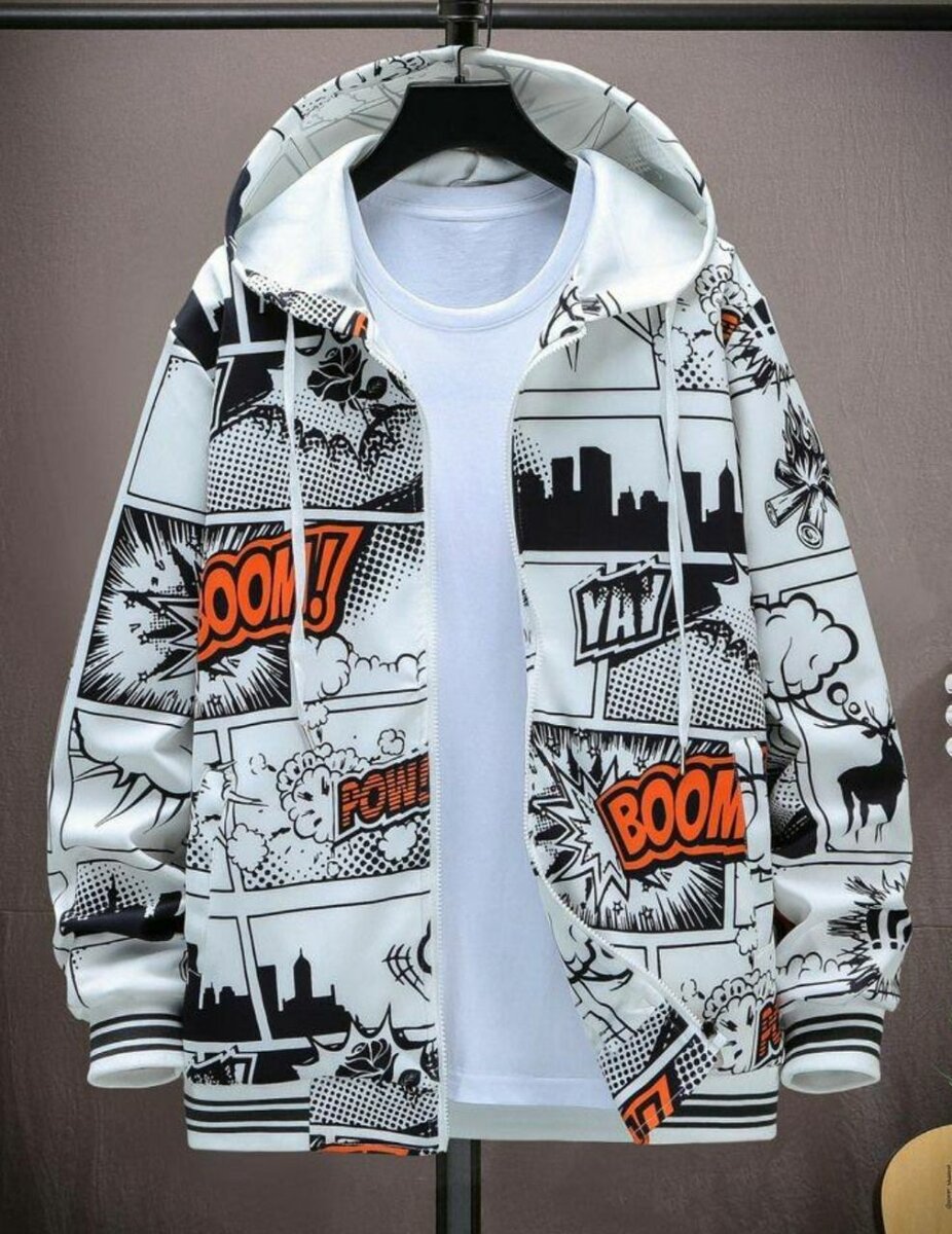 Pantalon à imprimé graphique