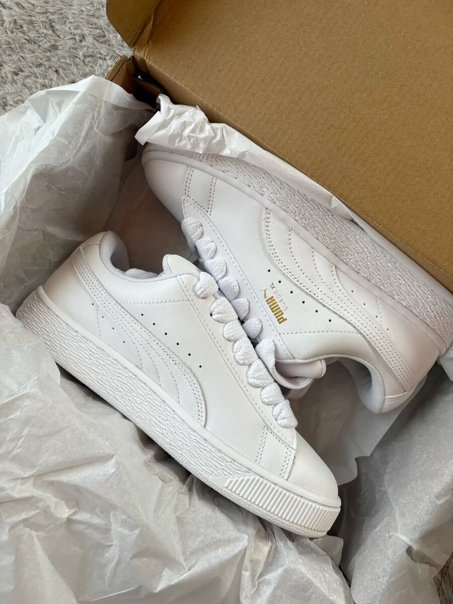 Puma Suède XL blanche