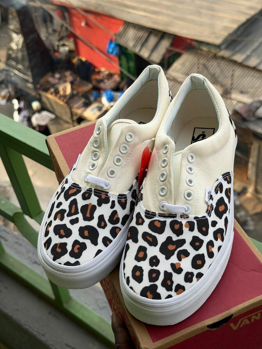 Vans Leopard Print Sneakers