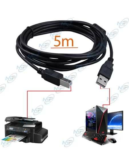 Câble USB 5M haute vitesse