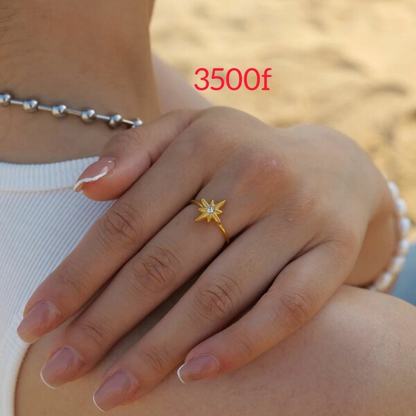 Bague élégante en or