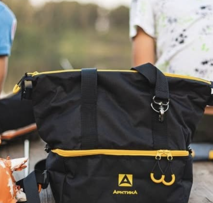 Термосумка-трансформер "Арктика", 11,5л, чёрная