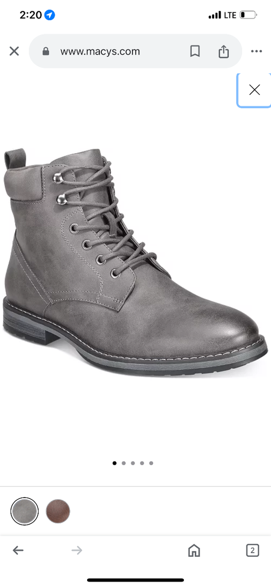 Men boot