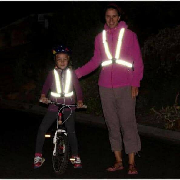 Gilet de sécurité, sangle d avertissement haute visibilité