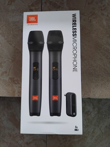 JBL wireless microphone
