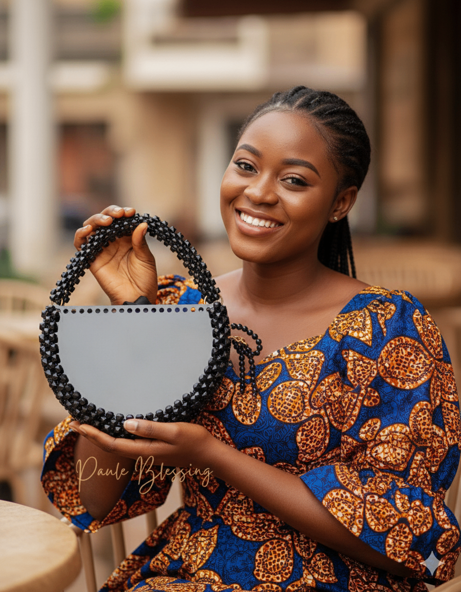 Sac à main élégant noir