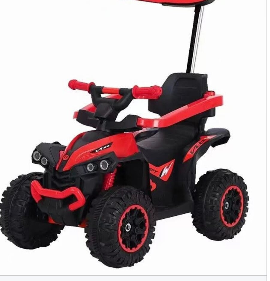 Quad enfant avec poussée