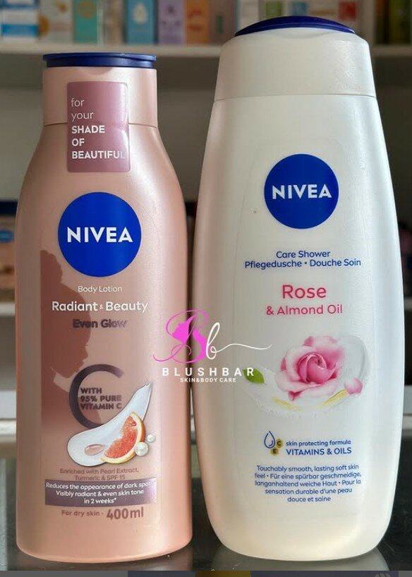 Nivea Even Glow & Rose Shower gel