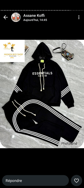 Ensemble Survêtement Noir