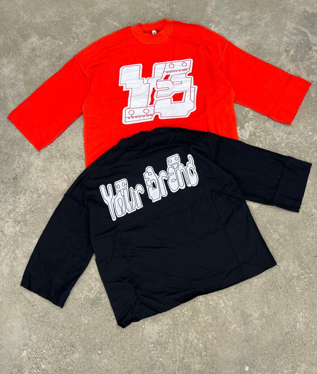 T-shirts à manches longues imprimé