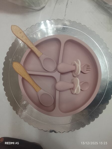 Ensemble Vaisselle Bébé Silicone