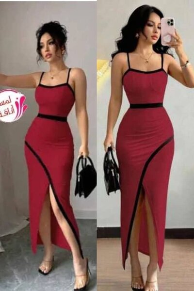 Robe élégante à bretelles