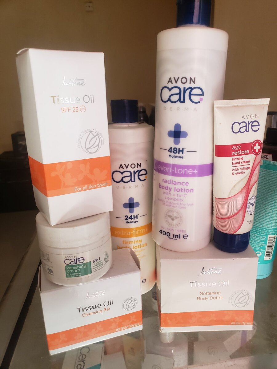 Avon justine(all products offer)