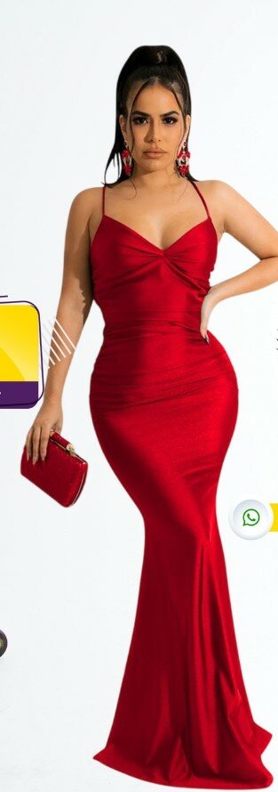 Stylish and high-quality women's red dress