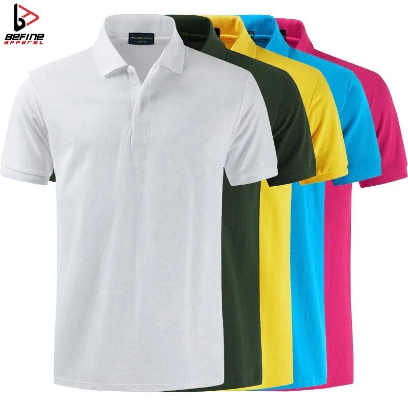 Lot de polos colorés pour hommes