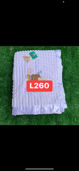 Blanket for baby violet