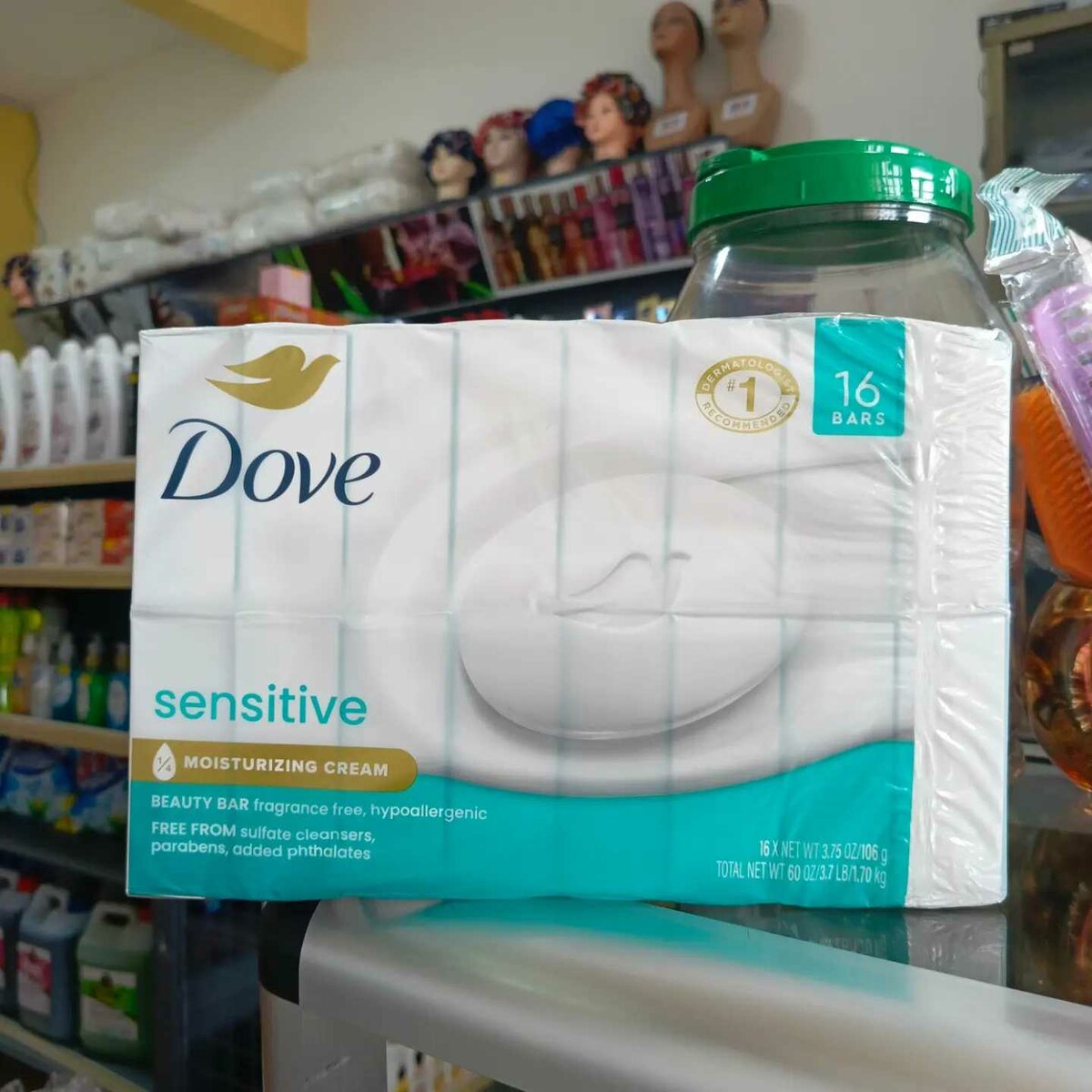 Dove Sensitive Skin Beauty Bar - 16bars