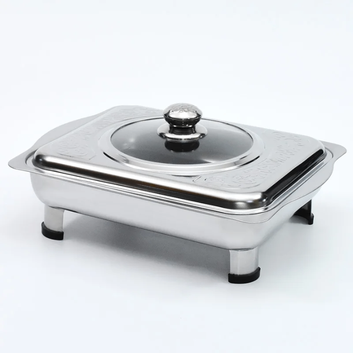 Plat Réchaud en Acier Inox