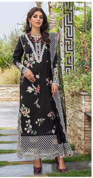 Printed lawn