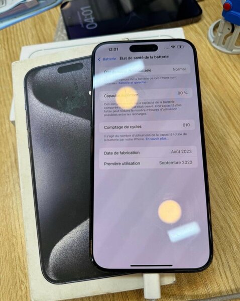 iPhone 15 Pro Max - 256 Go