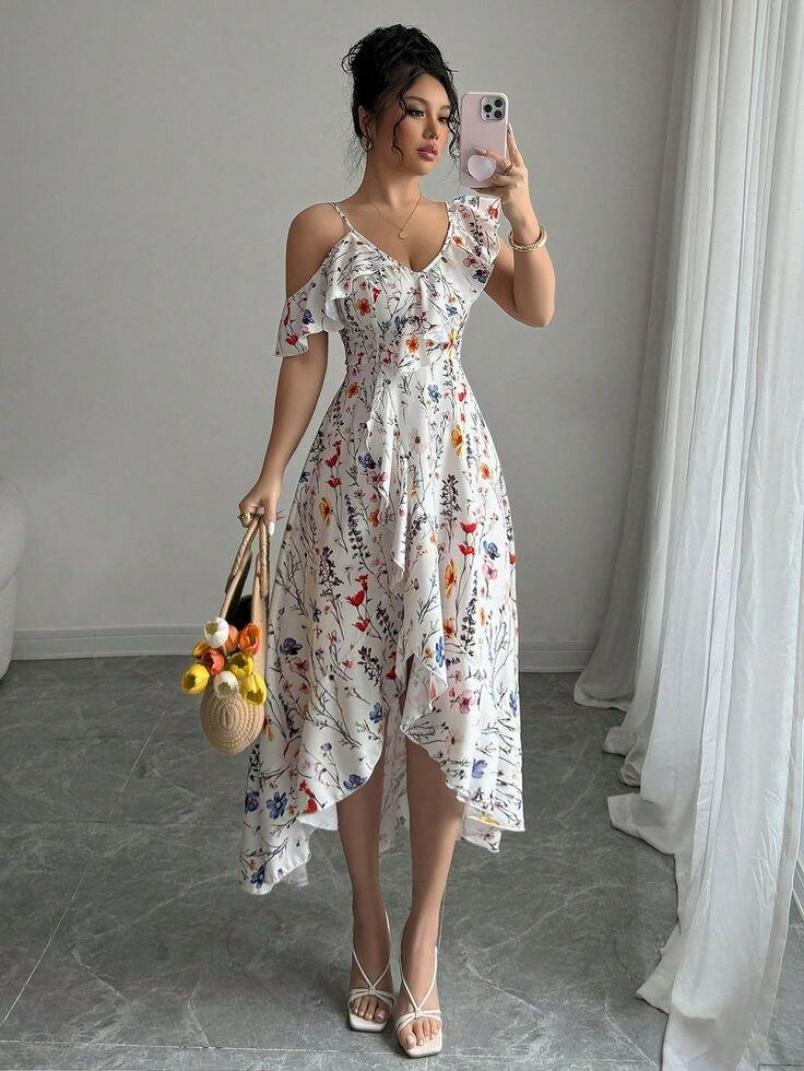 Robe été florale chic