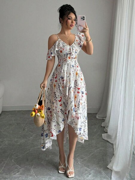 Robe été florale chic