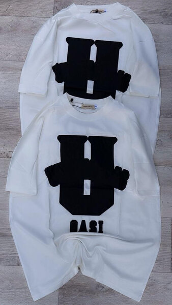 Robe oversize à imprimé stylé