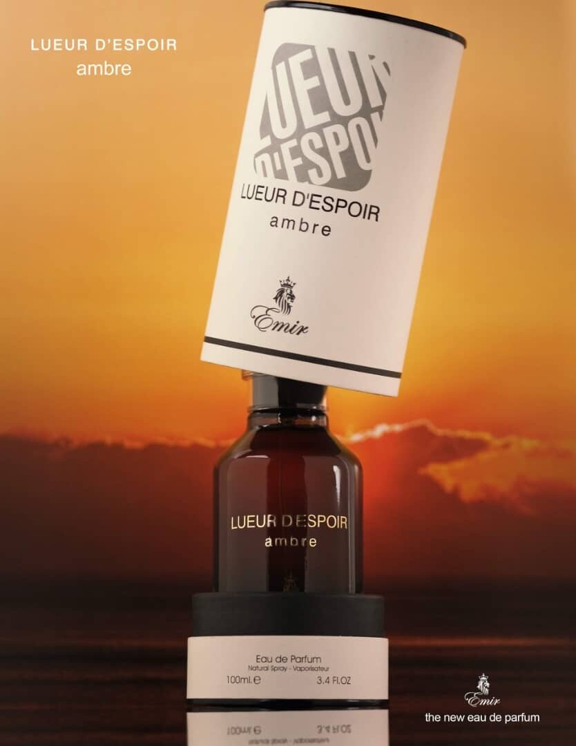 Parfum Lueur d'Espoir Ambre