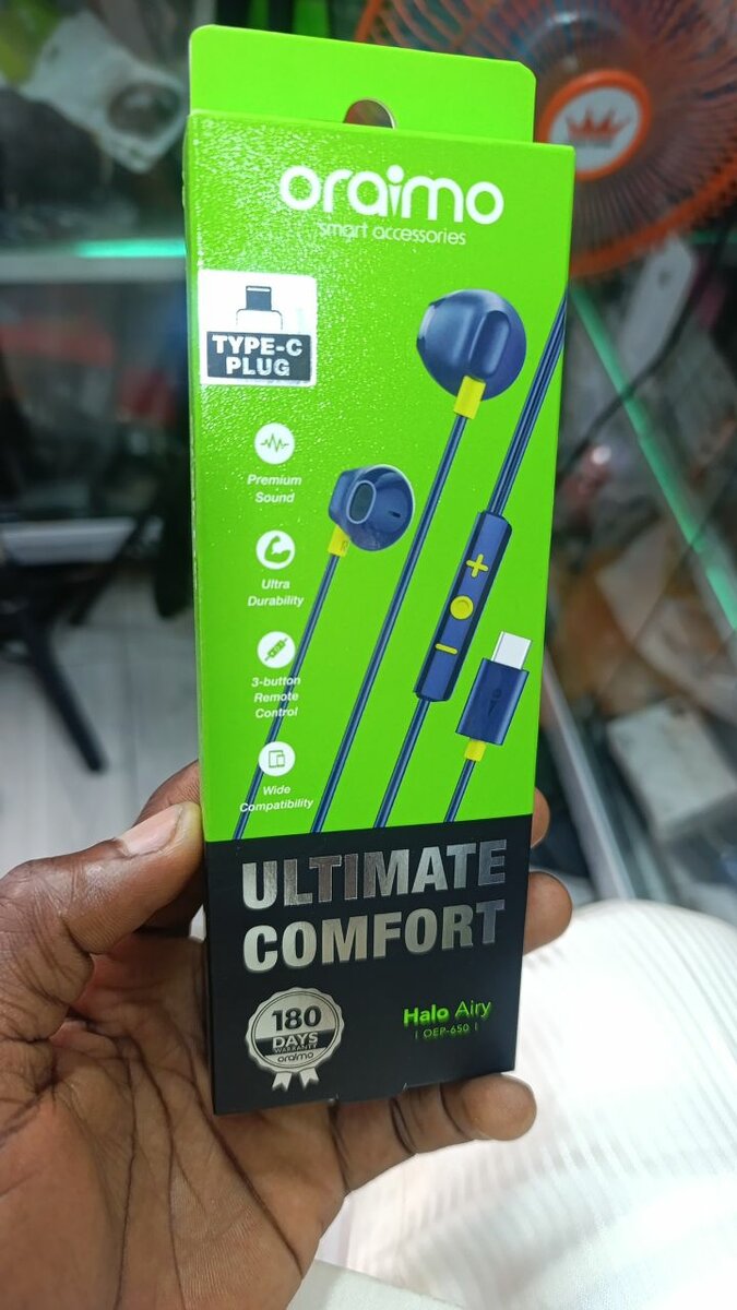 Écouteurs Oraimo Type-C