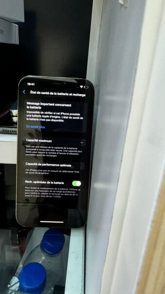 *iphone 12 pro 128giga sans Face ID :