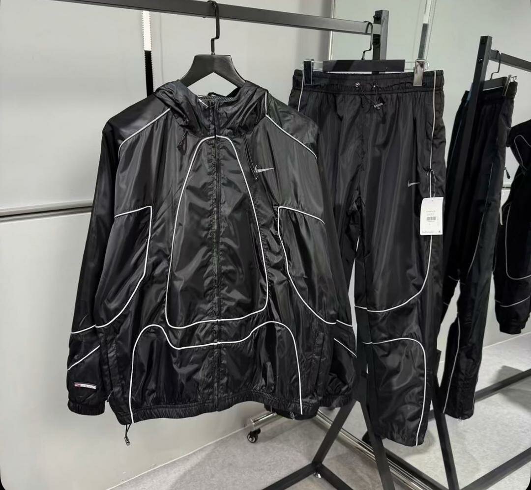 Ensemble survêtement coupe-vent réfléchissant