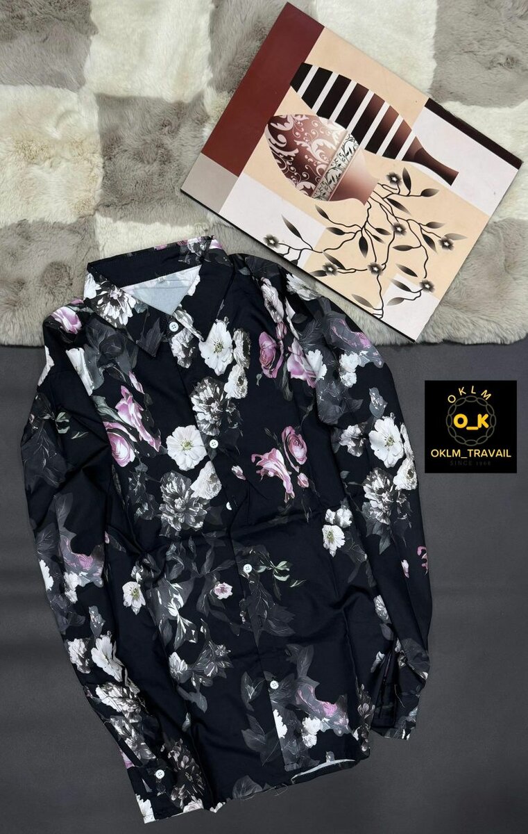 Chemise imprimée tendance