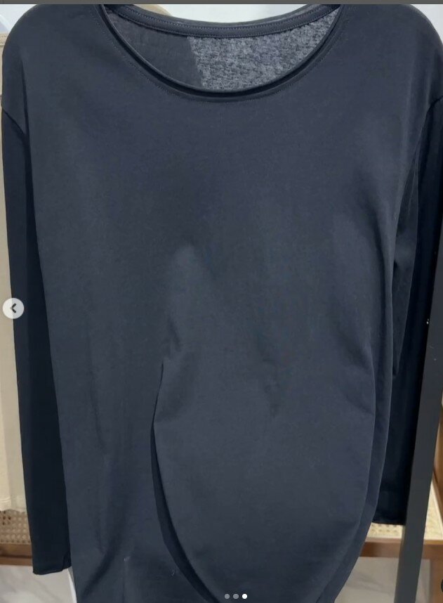 Базовый лонгслив из тонкого хлопка