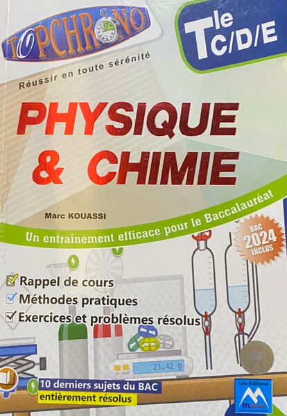 Top Chrono TCDE Physique & Chimie
