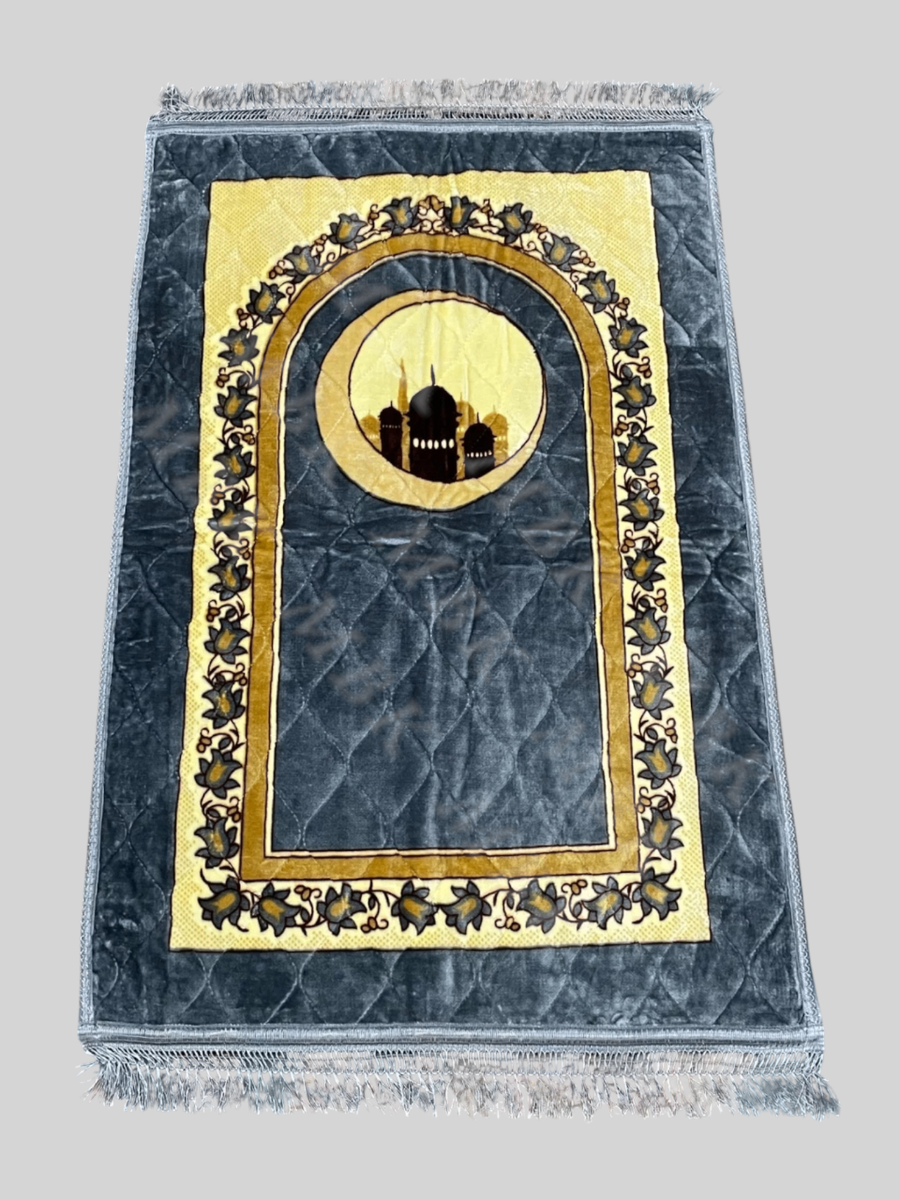 Tapis de prière velours élégant