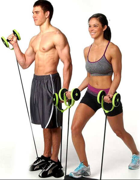 Revoflex Xtreme Équipement d'exercice abdominal, rouleau de
