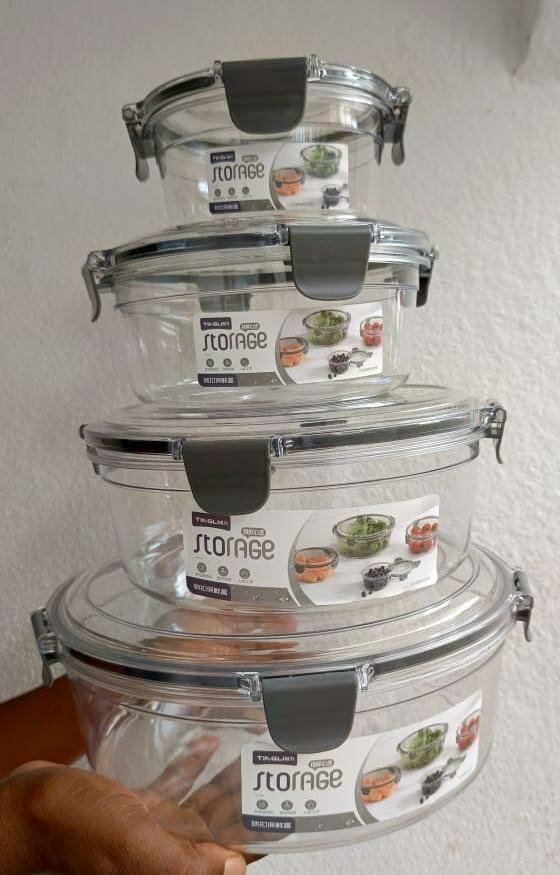 Boîtes de conservation hermétiques