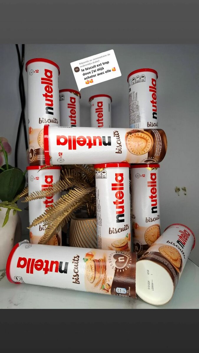 Les biscuits Nutella trop bon