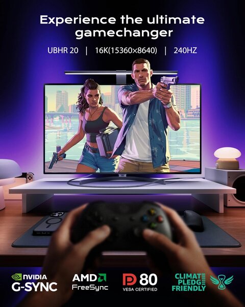 Câble DisplayPort 80Gbps