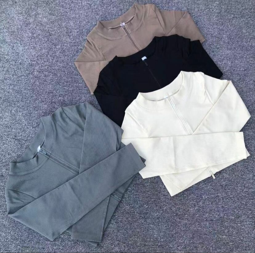 Top court à manches longues